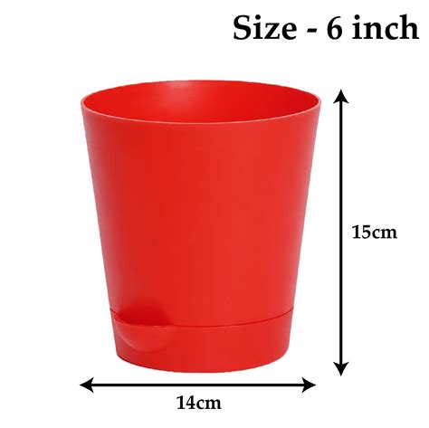 Heart Home Plastic Titan Pot|Garden Container for Plants – GlobalBees Shop
