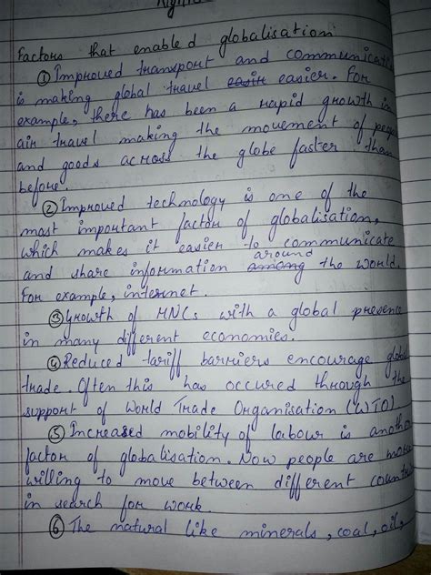 factors that have enabled globalization - Brainly.in