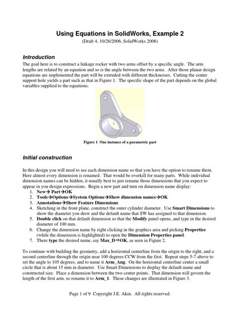 Apply Formula in SolidWorks Table 的图像结果