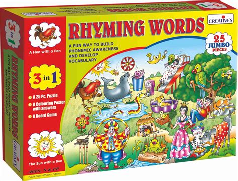 Buy Creative's Rhyming Words | Learn and Practice Rhyming Words | Fun ...