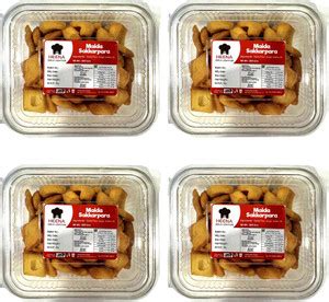 HEENA Maida Sakkarpara Crispy Namkeen Snack, 400gm x 4 Indian Snacks ...