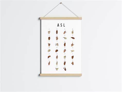 Image result for ASL Alphabet Printable