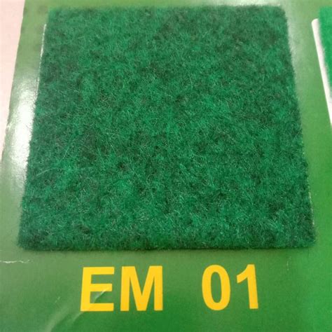 Promo Karpet Beludru EMERALD Non Buana Meteran / Karpet Polos Pameran ...