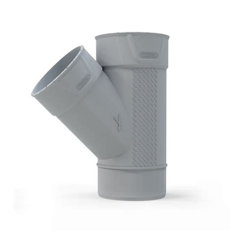 PVC+ SWR Branch Y45° GY 75 SJ | Wavin