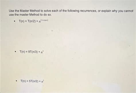 Image result for Master Method to Solve Algorithm