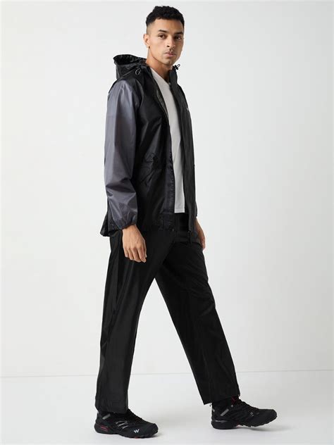 Wildcraft Men 2 Tone Bag Pro Rain Coat Cheater Suit (43136/7 ...