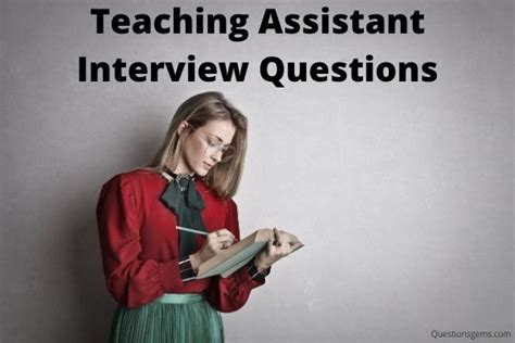 Teaching Assistant Job Interview Questions 的图像结果