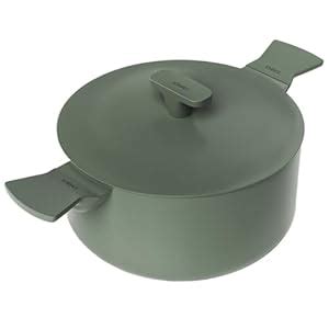 Buy Ember Cookware Arcilla Ceramic Non Stick Dutch Oven 24cm | Metallic ...