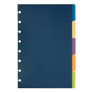 TUL Custom Note-Taking System Discbound Tab Dividers, 5 1/2 x 8 1/2 ...