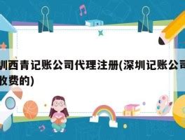 代理记账公司收费多少？代理记帐服务内容有哪些_财务_客户_工作