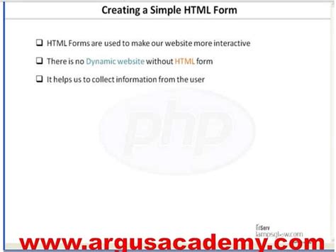 Using PHP with HTML Forms 的图像结果