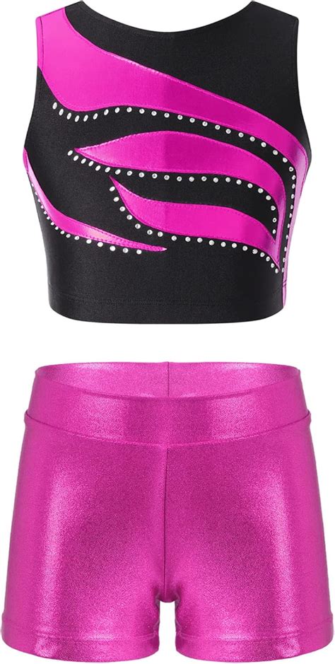 JanJean Kids 2 Piece Athletic Outfits Girls Shiny India | Ubuy