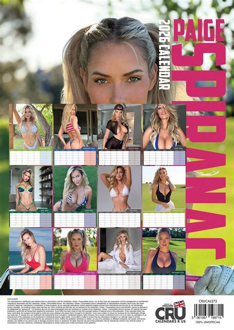 Paige Spiranac Calendar 2026? Order easily and quickly Online.