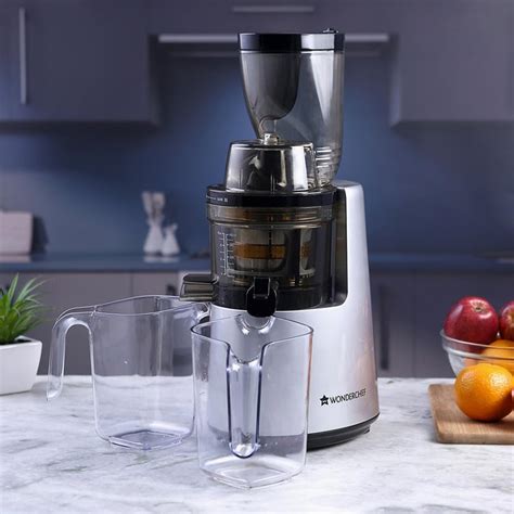 Buy WONDERCHEF Black Stainless Steel Cold Press Juicer from Wonderchef ...