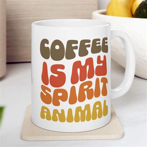 Funny Motivational Quote Mug - Cute Ceramic Coffee Cup, Office Desk ...