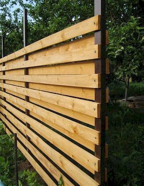 20+ Cheap Privacy Fence Design and Ideas (DIY | Backyard fences