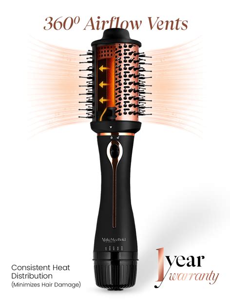 MakeMeeBold 3-in-1 Hot Air Brush by Urban Yog – UrbanYog