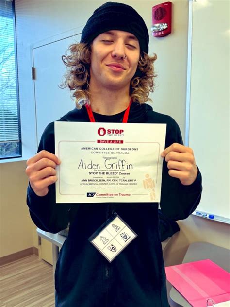 Celebration time! 26 Warren County ESC students received their “Stop ...