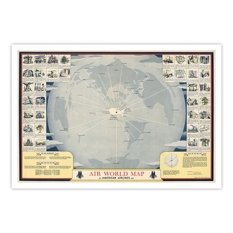American Airlines Map – Calcuttan