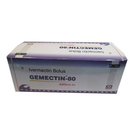 GEMECTIN-80 Bolus Grampus Laboratories