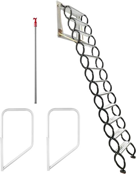 Buy TECHTONGDA Attic Extension Loft Ladder Stairs Folding Ladder Wall ...