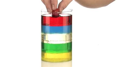 Image result for Density Tower Science Project