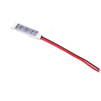 xcluma 3 Key Mini RGB LED Controller For RGB SMD 12V-24V 12A LED Strip ...