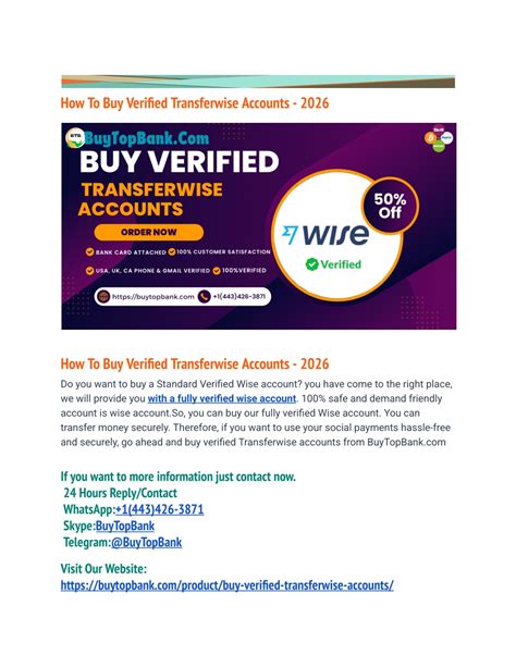 PPT - How To Buy Verified Transferwise Accounts - 2026 PowerPoint ...