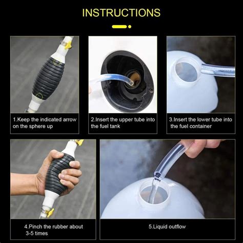 Efficient Liquid Transfer Pump Kit - Reliable Tank Sucker for All Your ...