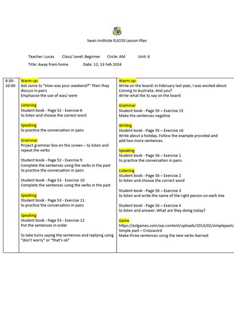Image result for What Is Syntax Lesson Plan
