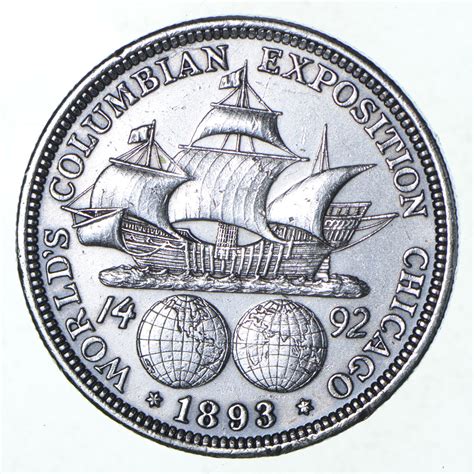 Rare - First Year - 1892 Silver Columbian Exposition U.S. Commemorative ...