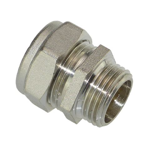 Kupferrohr Klemm Kupplung Aussengewinde 22 x 3/4 Zoll, 2,75