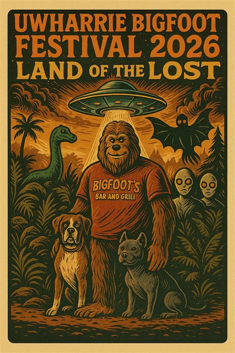 Uwharrie Bigfoot Festival 2026 - Eventeny
