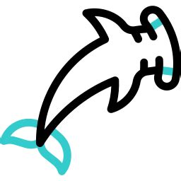 Ícone Animado de Tubarão martelo | Ícone Animado de animais Grátis