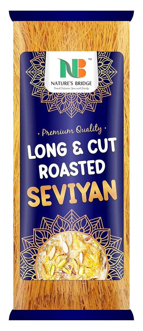 Nature's Bridge Roasted Seviyan 150 Gm | Natural Vermicelli Sevai ...