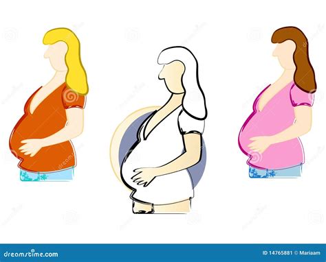 Pregnancy clip art stock illustration. Illustration of parent - 14765881