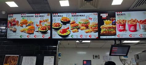 Menu at KFC, Hoshiarpur, No 1