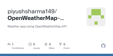 OpenWeatherMap API Python 的图像结果