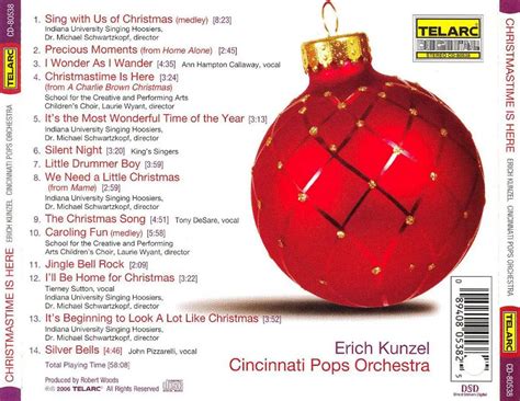 Erich Kunzel, Cincinnati Pops Orchestra & VA - Christmastime Is Here ...
