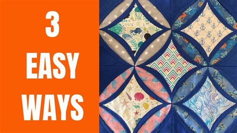 Image result for Cathedral Window Quilt Block Tutorial