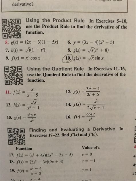 Image result for Derivative Using Product Rule