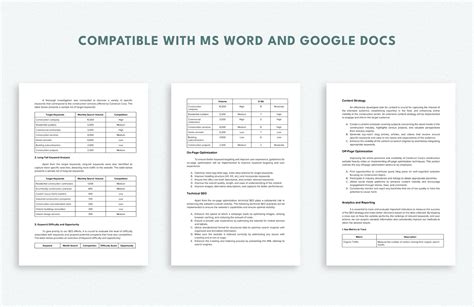 Image result for Search Optimization Project Plan Excel