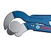 Bosch Professional 420mm Sanitary Corner Pipe Wrench with 45° Jaw ...