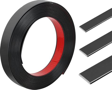 Amazon.com: Copgge Black Mirror Trim Peel and Stick Molding Trim Self Adhesive Mirror Border ...