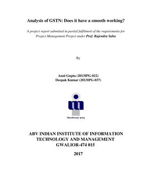 Report on Smart City- Indore - Report On Solid Waste Management in ...