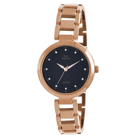 Maxima ATTIVO Women Black Dial Analogue Watch - 55773BMLR