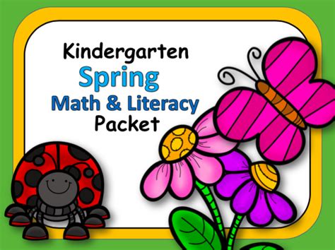 Image result for Sorting through Spring Worksheet for Kindergarten