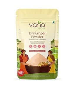 Vana Origin Pure Dry Ginger Powder 100gm from Meghalaya | 100% Pure ...
