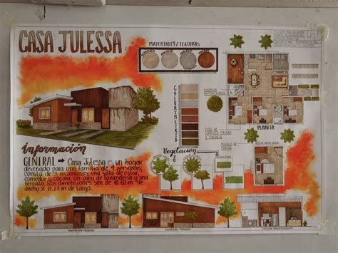 Architectural Banner showcasing House Plans in Spanish