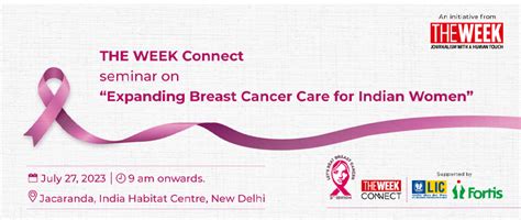 Expanding Breast Cancer Care for Indian Women- The Week